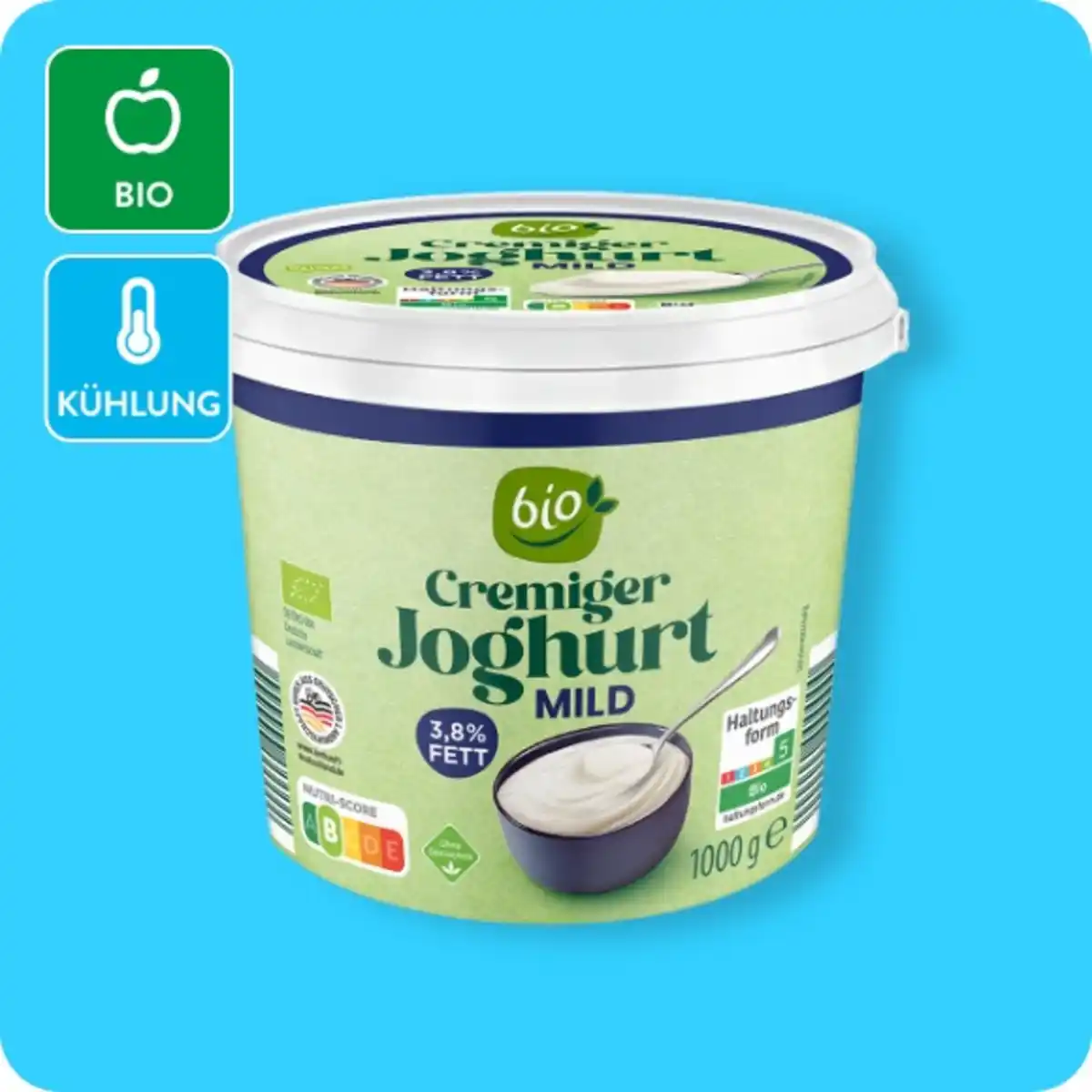 Bild 1 von BIO Bio-Naturjoghurt⁴, Joghurt mild