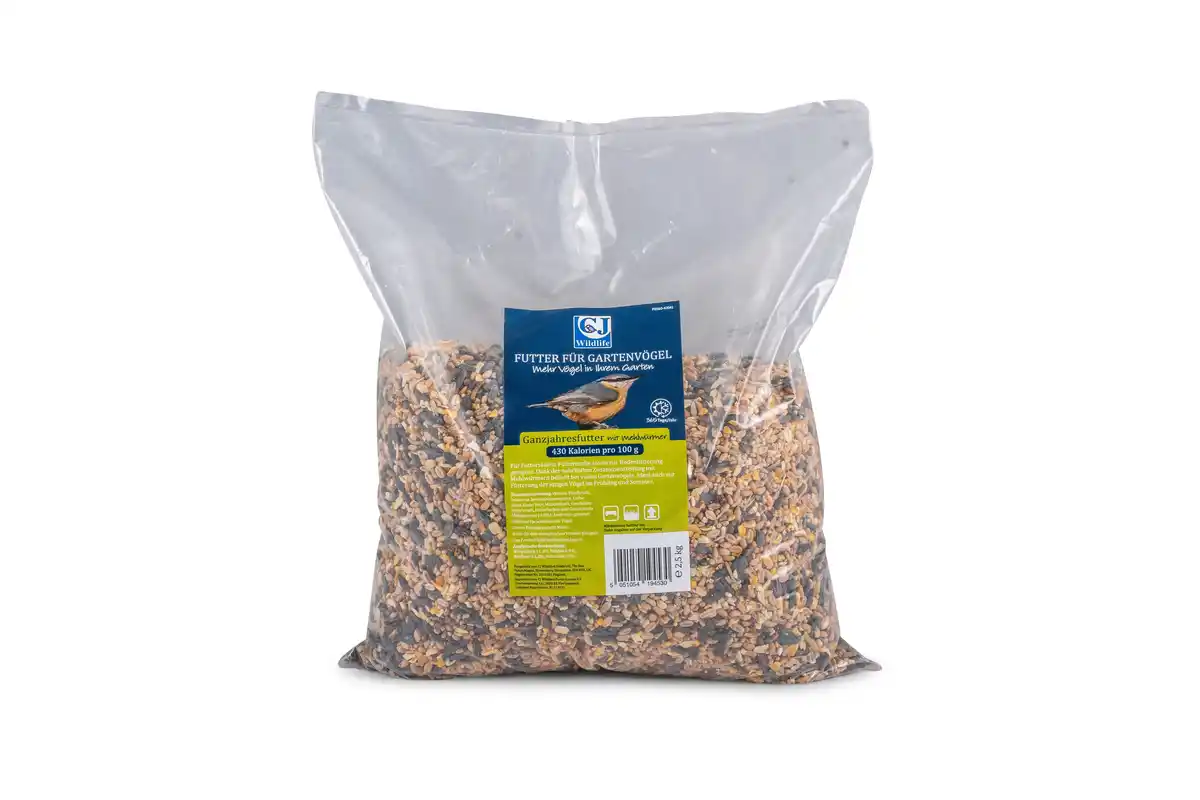 Bild 1 von Wildvogelfutter mit Insekten 2,5 kg Beutel