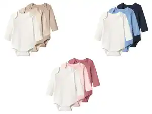 lupilu® Baby Bodys, 3 Stück