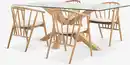 Bild 1 von AGERBY L190 Tisch Eiche natur + 4 LYKSBORG Stühle Eiche n