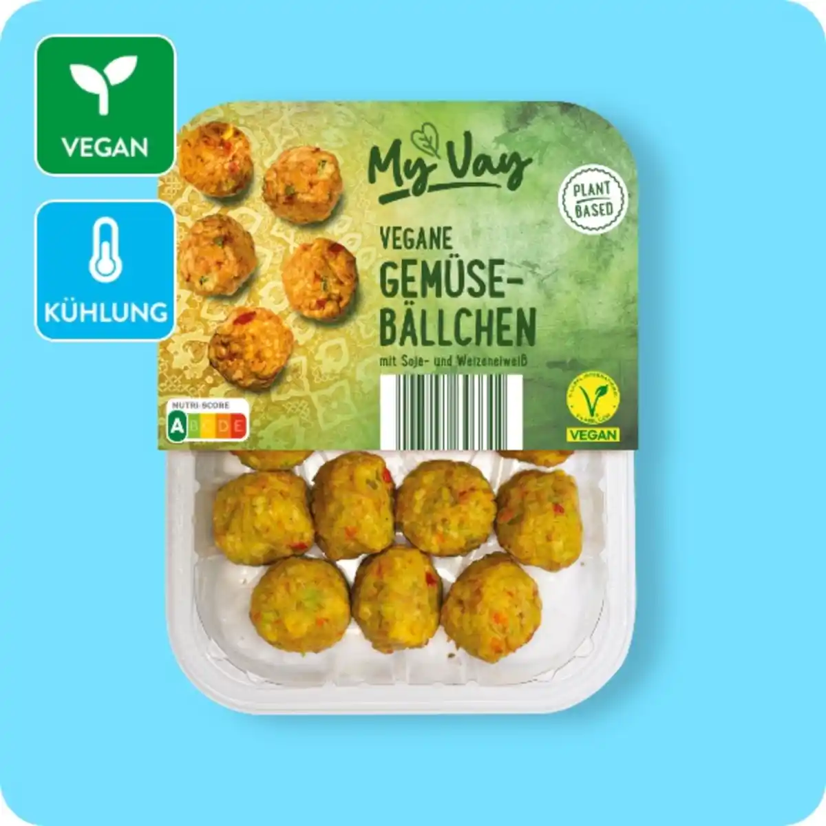 Bild 1 von MYVAY Vegane Falafel oder vegane Gemüsebällchen