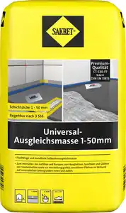 SAKRET Universal-Ausgleichsmasse 1-50 mm 25 kg Sack