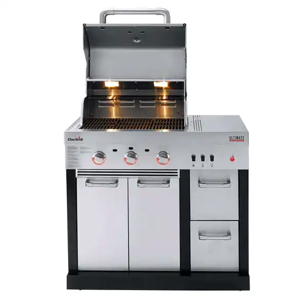 Bild 4 von CHAR-BROIL Gasgrill, Grillfläche: 61 x 43,5 cm, silberfarben