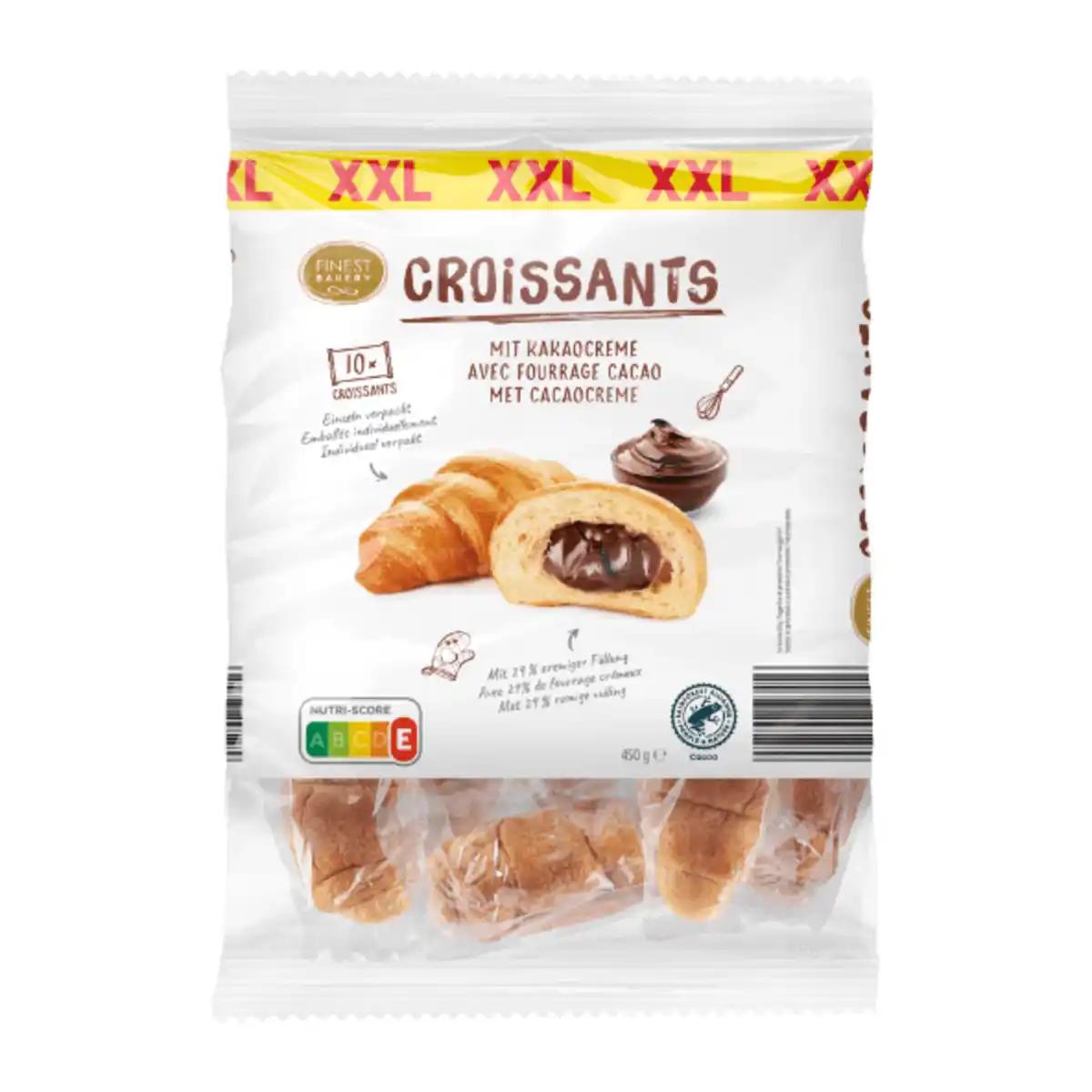 Bild 1 von FINEST BAKERY Croissants XXL 450g
