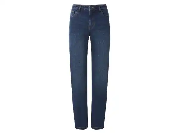Bild 2 von esmara® Damen Jeans, Straight Fit, hohe Leibhöhe