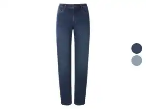esmara® Damen Jeans, Straight Fit, hohe Leibhöhe