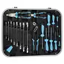 Bild 2 von BRÜDER MANNESMANN Werkzeugkoffer, BxHxL: 9,5 x 39 x 45 cm, Kunststoff/Stahl, 110-teilig