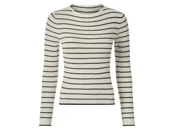Bild 2 von esmara® Damen Gerippter Strickpullover