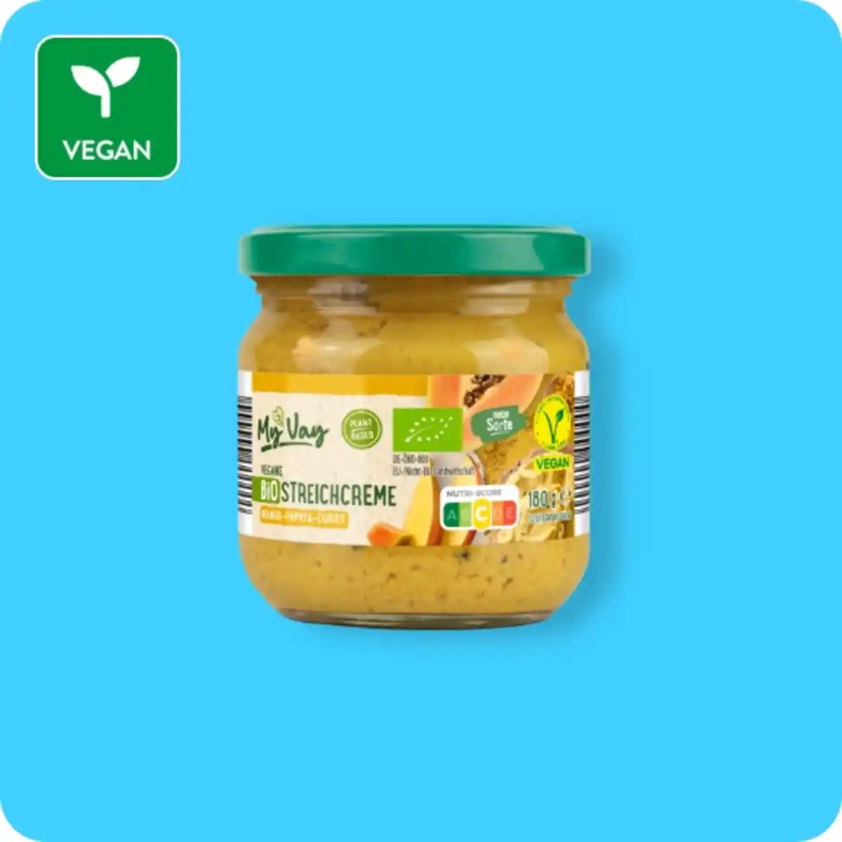 Bild 1 von MYVAY Vegane Bio-Streichcreme, Verschiedene Sorten