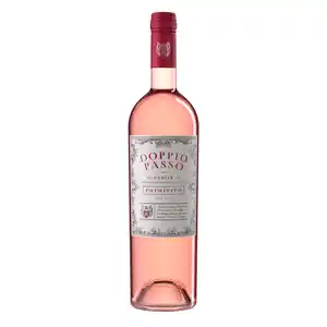 Doppio Passo Rosé Rosato Primitivo halbtrocken Italien 1 x 0,75 L