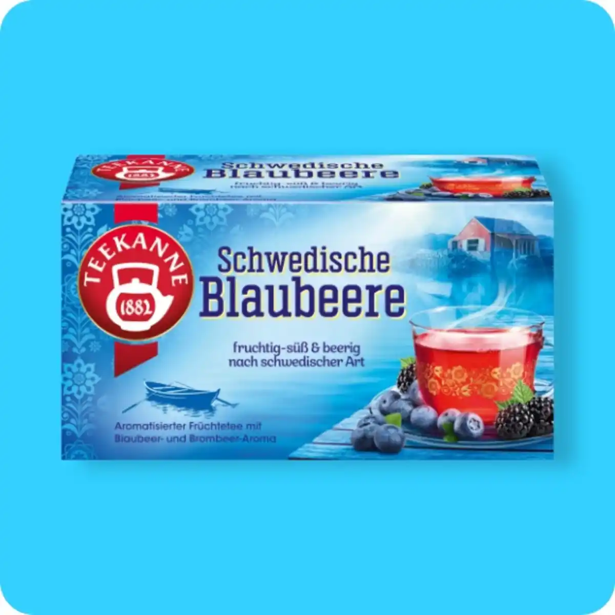Bild 1 von TEEKANNE Ländertee, Schwedische Blaubeere