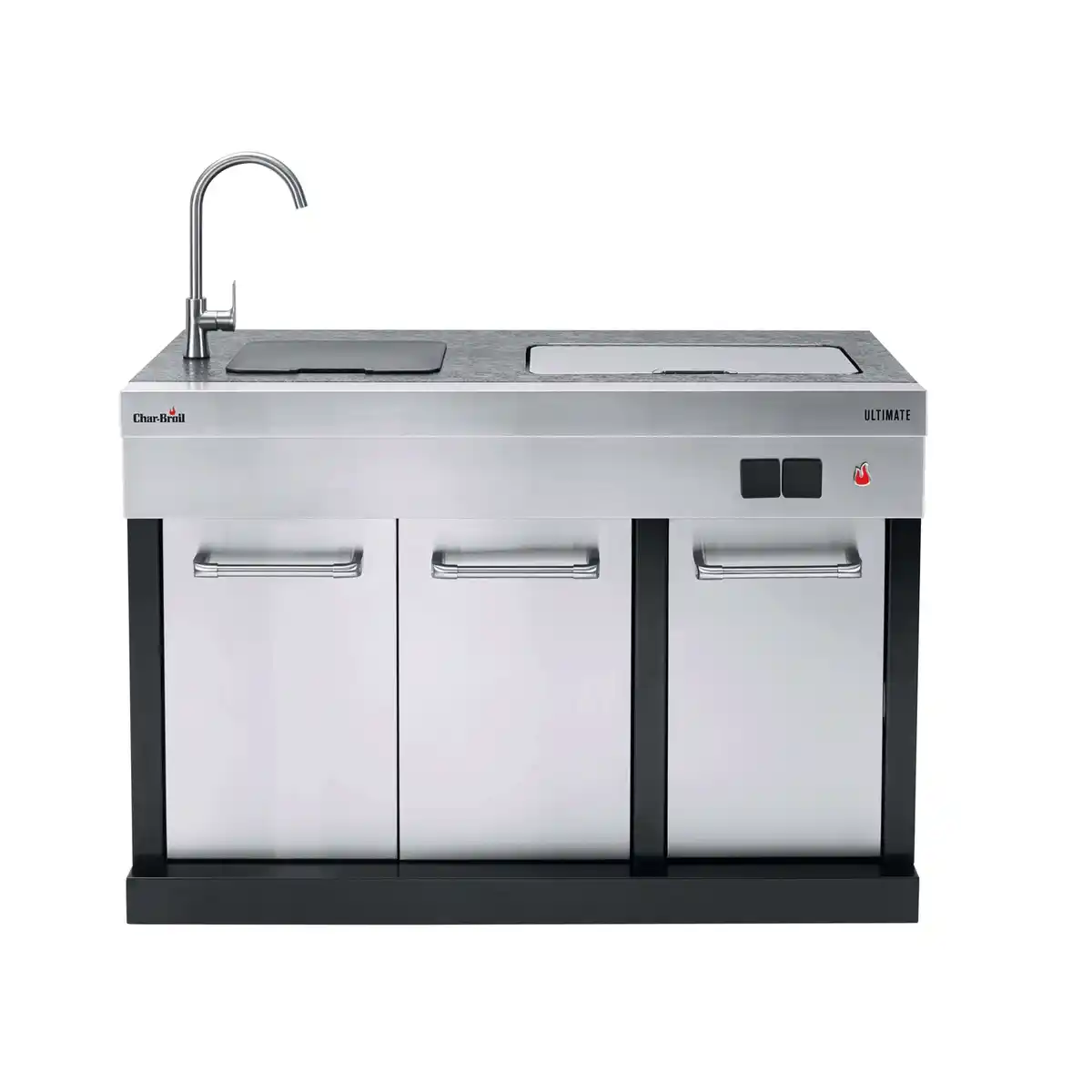 Bild 2 von CHAR-BROIL Outdoor-Küche, Höhe: 123,5 cm, silberfarben