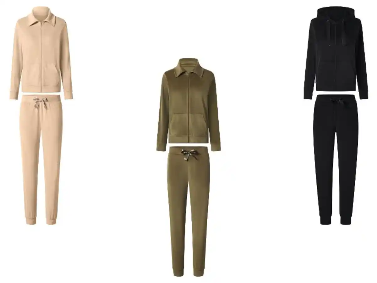 Bild 1 von esmara® Damen Nicki-Hausanzug, 2-teilig