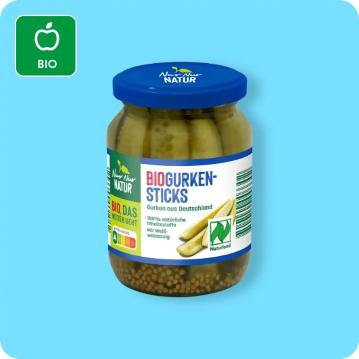 Bild 1 von NUR NUR NATUR Bio-Gurkenvariation