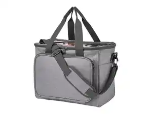 TOPMOVE® Aufbewahrungstasche Strickzubehör / Nähmaschinen Trolley (Aufbewahrungstasche grau)