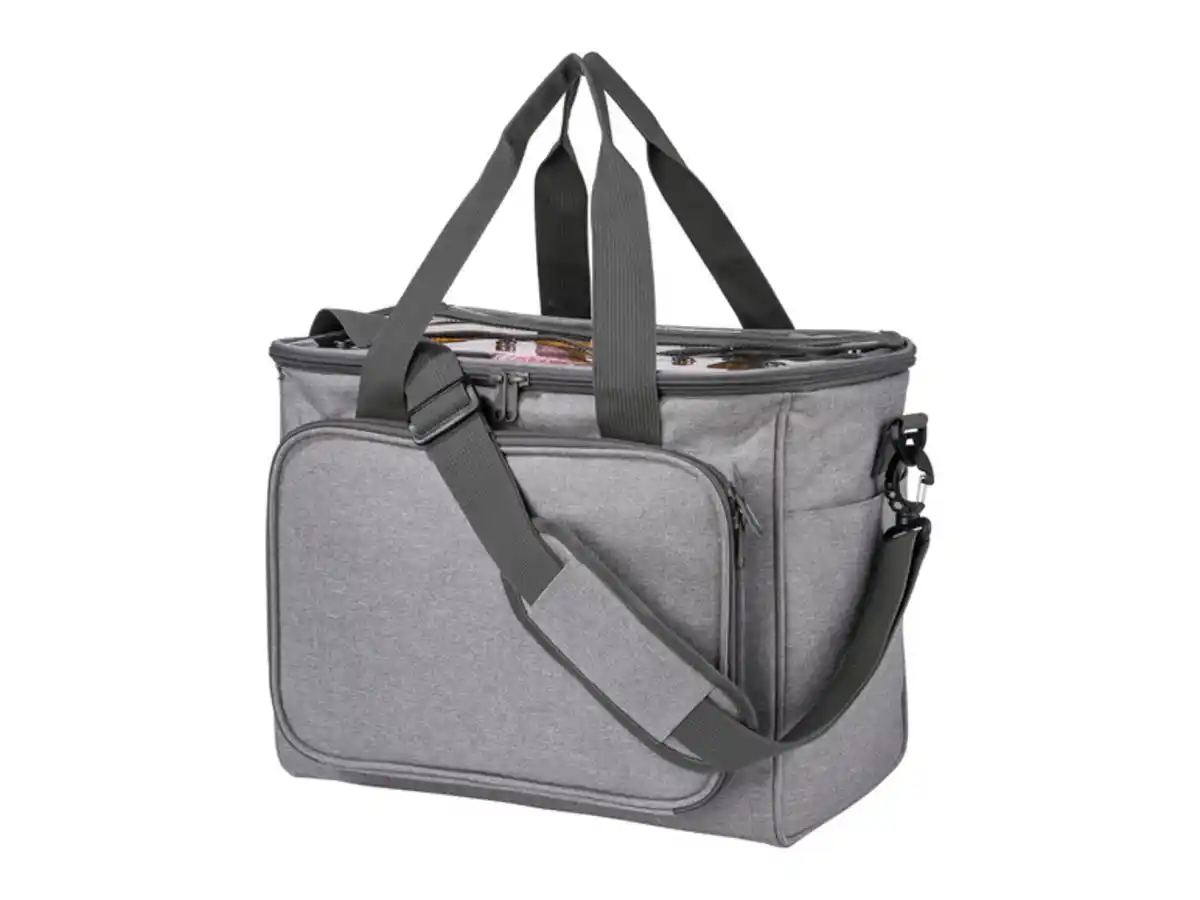 Bild 1 von TOPMOVE® Aufbewahrungstasche Strickzubehör / Nähmaschinen Trolley (Aufbewahrungstasche grau)