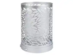 SILVERCREST® Aroma Diffuser Design mit Lichtfunktion SADD 12 A1 (Muster Silber)