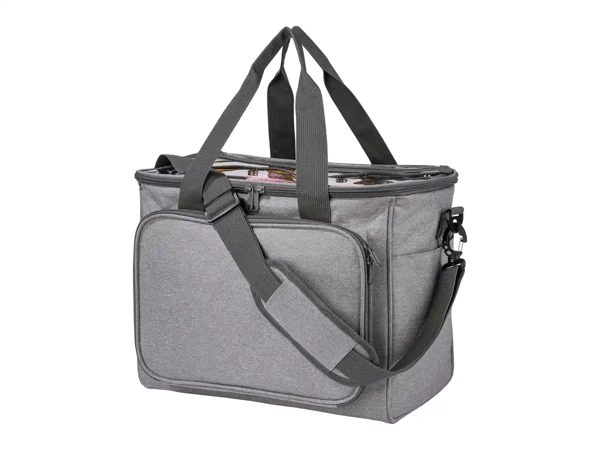 Bild 4 von TOPMOVE® Aufbewahrungstasche Strickzubehör / Nähmaschinen Trolley (Aufbewahrungstasche grau)