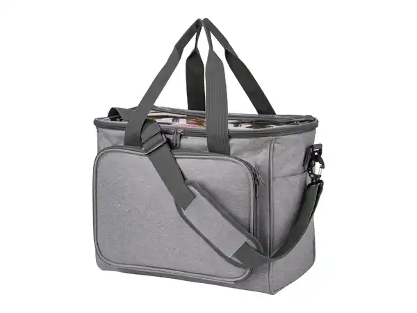 Bild 4 von TOPMOVE® Aufbewahrungstasche Strickzubehör / Nähmaschinen Trolley (Aufbewahrungstasche grau)