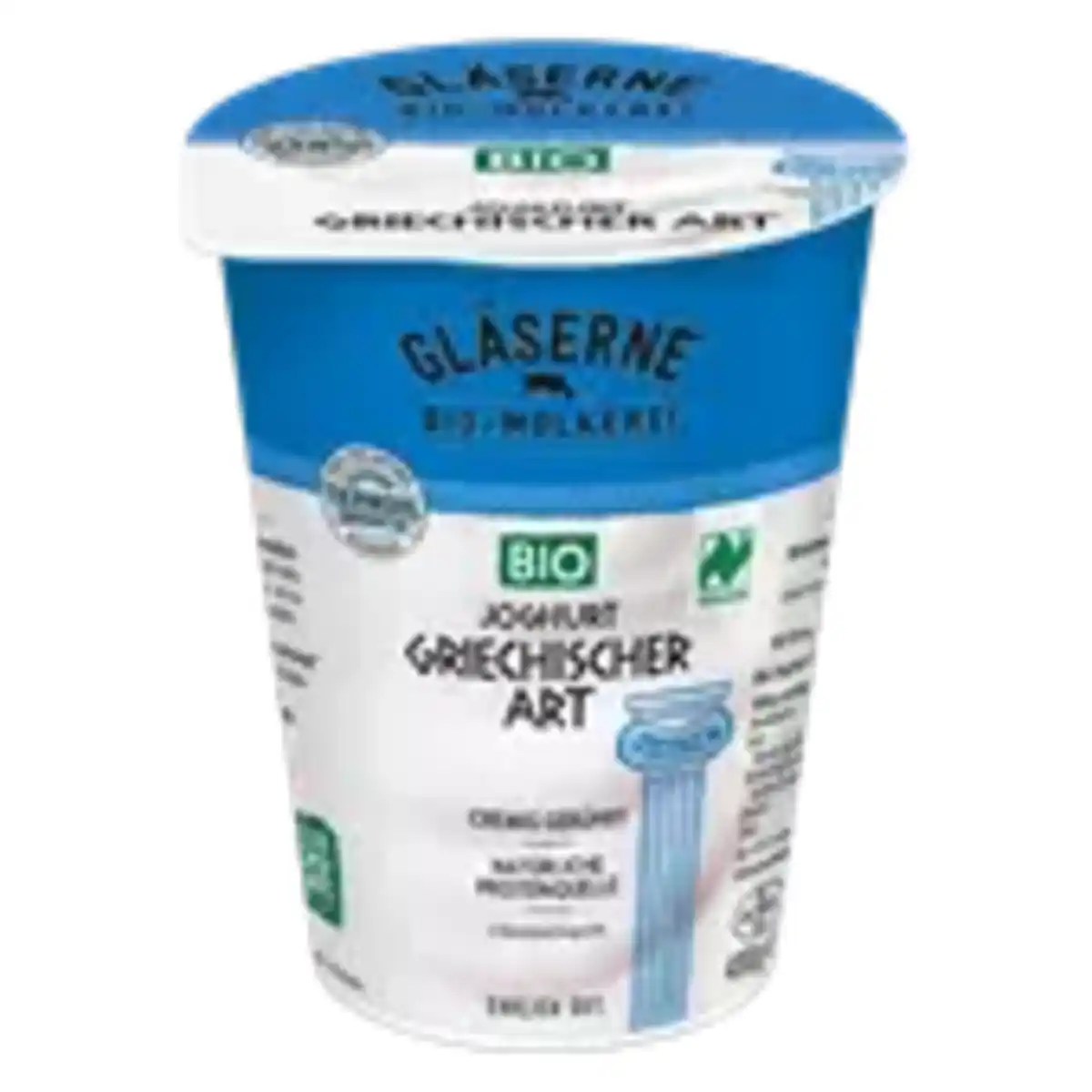 Bild 1 von Gläserne Molkerei Griechischer Joghurt Natur 7,5 % Fett