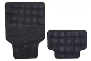 TrendLine Universal Fußmatten Wabenmatte Komplett-Set schwarz 4-tlg.