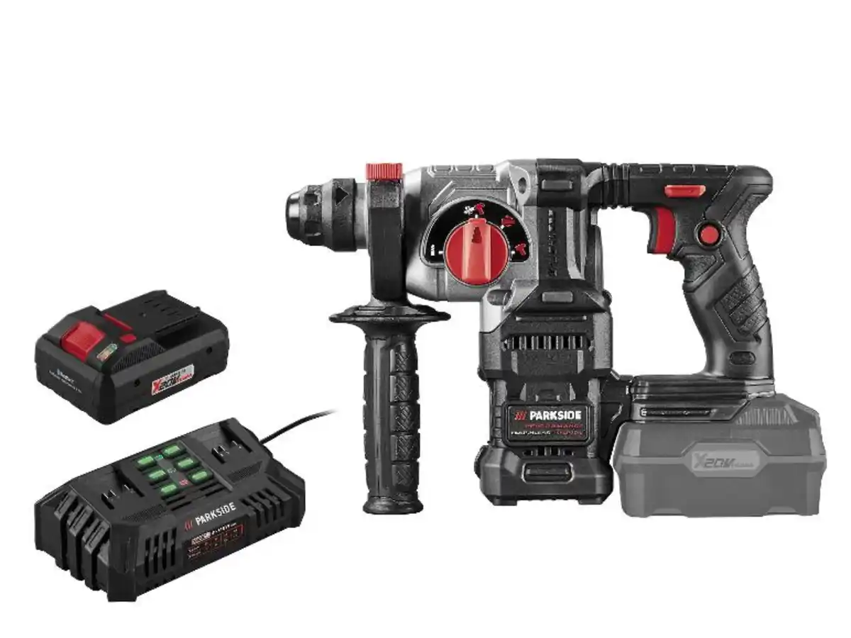 Bild 1 von PARKSIDE PERFORMANCE® 20V Akku-Kombihammer, Starterset