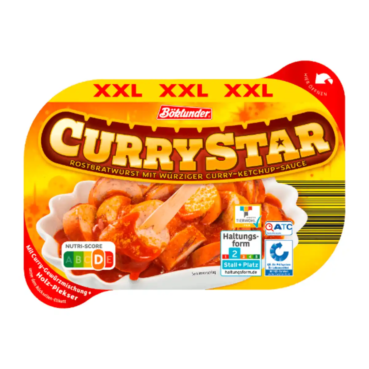 Bild 1 von CURRYSTAR Currywurst XXL 240g