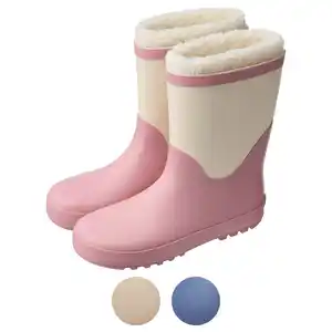 L&D Kinder-Kleinkinder Gefütterte Regenstiefel
