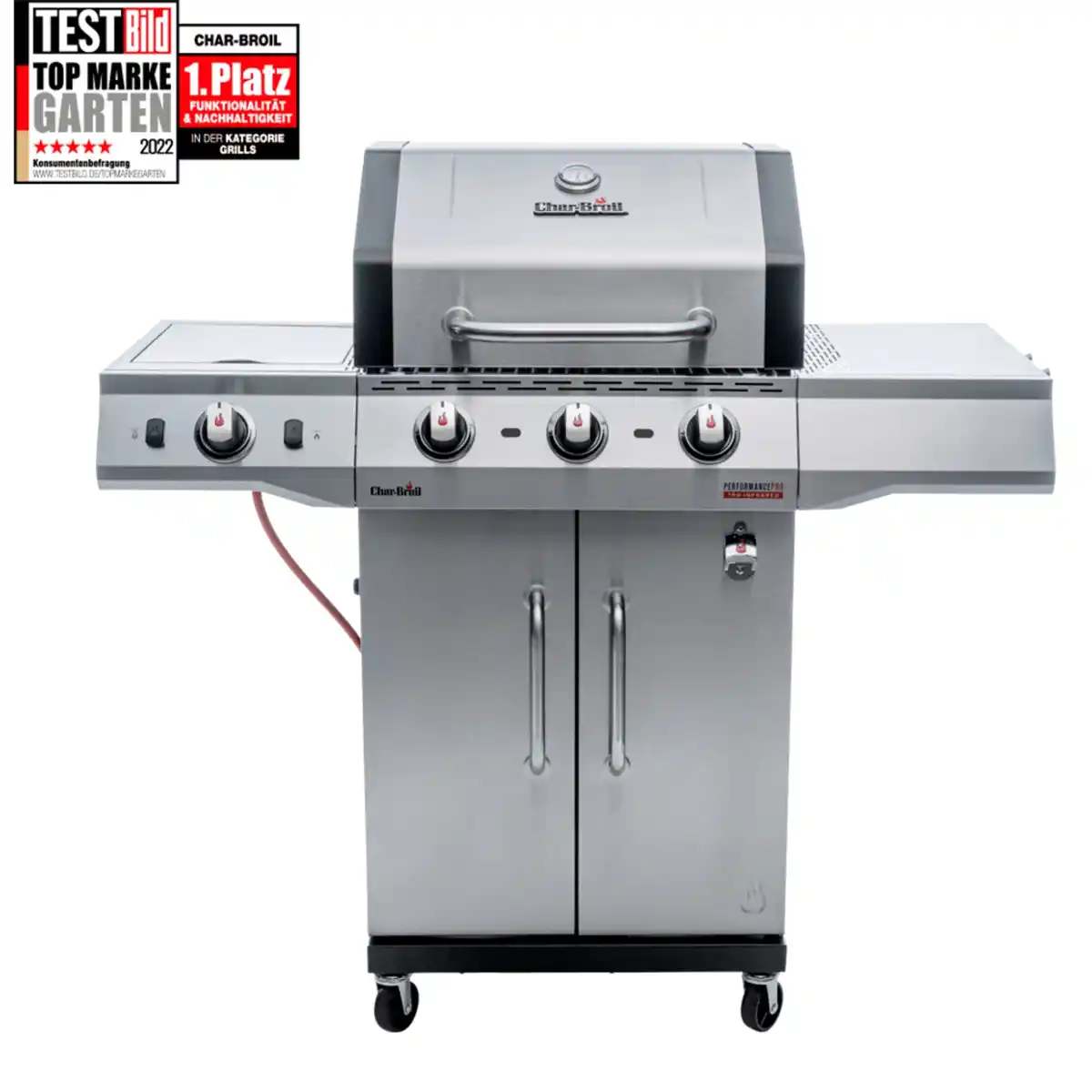 Bild 2 von CHAR-BROIL Gasgrill »Performance PRO Line«, 3 Brenner, Grillfläche: 54,3 x 43,5 cm,