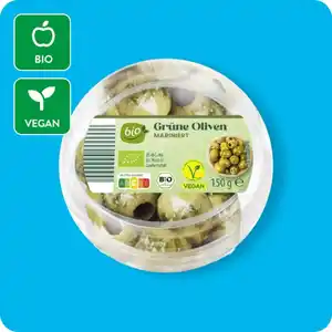 BIO Bio-Antipasti, Grüne Oliven