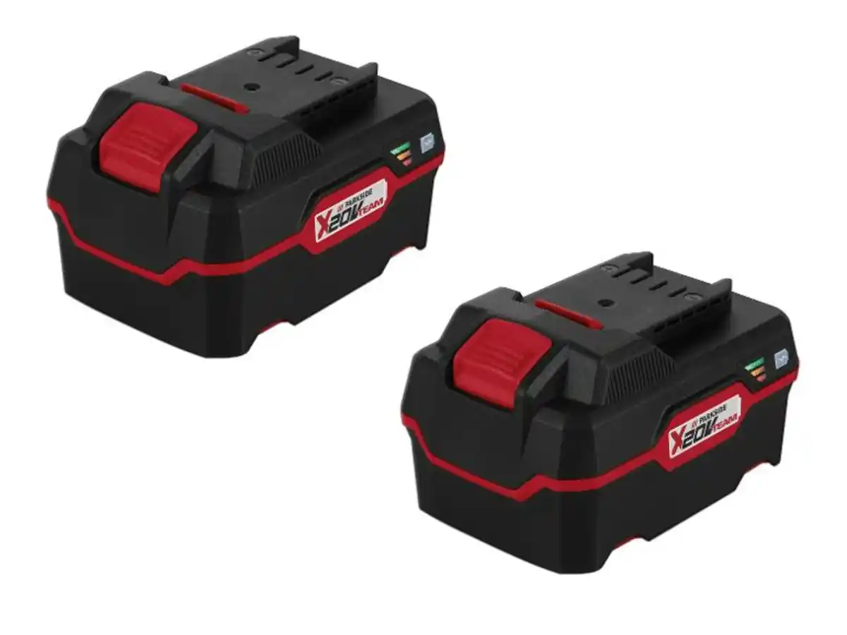Bild 1 von PARKSIDE® Akku Set 2x 20V / 4Ah Akku »PAP 20 B3«, mit Cell Balancing