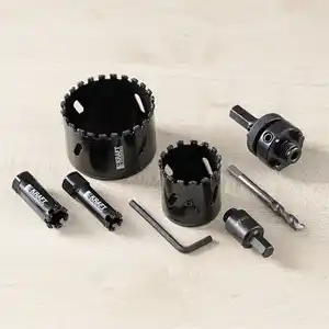 Kraft Werkzeuge Karbid-Lochsägen-Set 8-tlg.