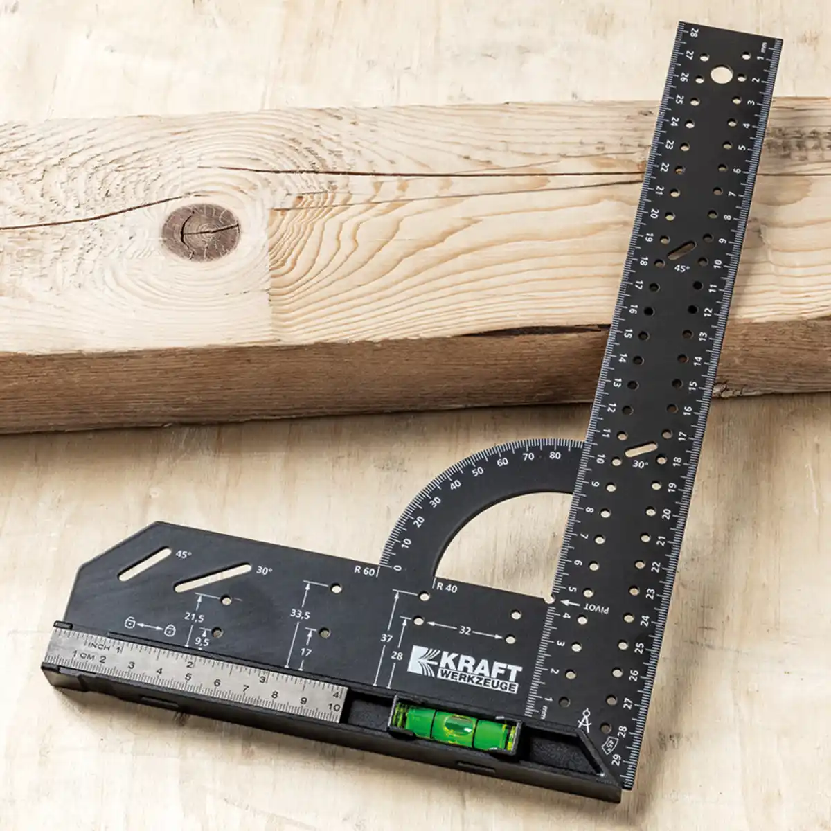 Bild 1 von Kraft Werkzeuge Multifunktionales Lineal