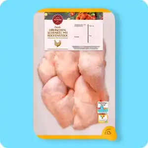 MEINE METZGEREI Hähnchen-Schenkel, Mit Rückenstück