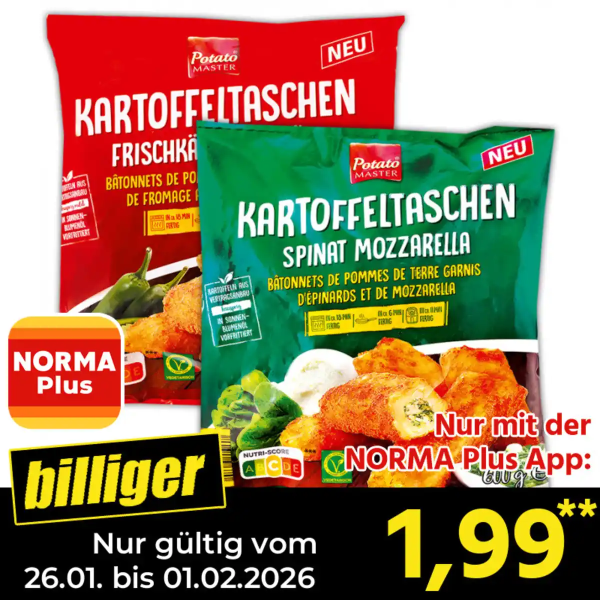 Bild 1 von Potato Master Kartoffeltaschen