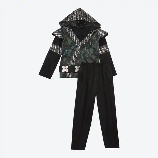 Bild 2 von Kinderkostüm "Ninja", 3-teilig