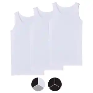 UP2FASHION BASICS Herren Basic Tanktop, 3er-Pack