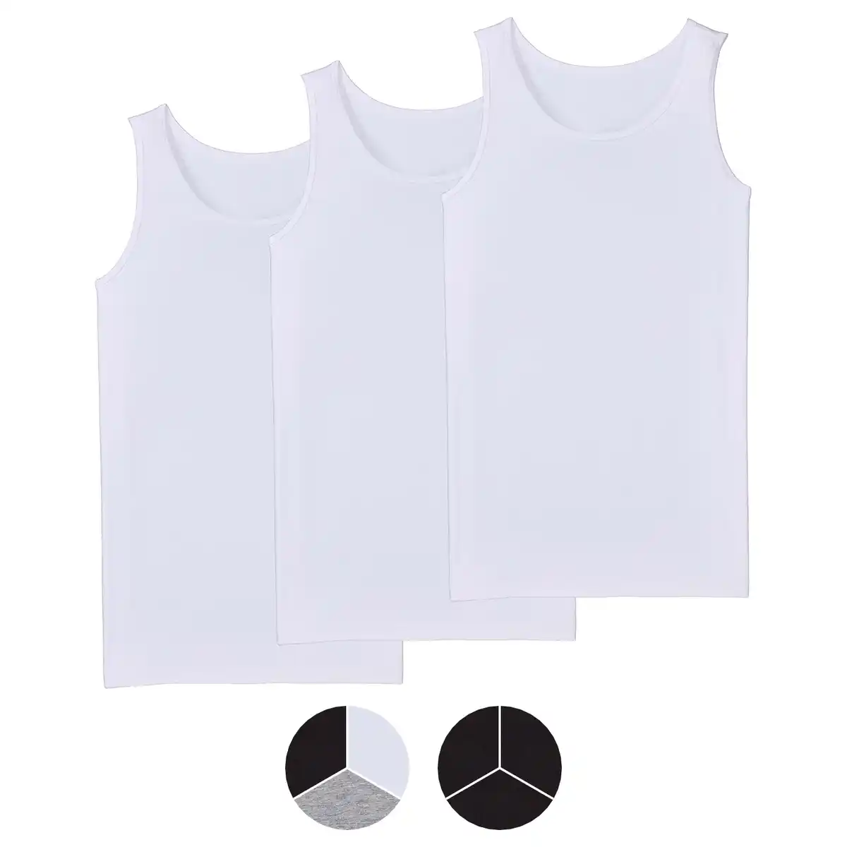 Bild 1 von UP2FASHION BASICS Herren Basic Tanktop, 3er-Pack