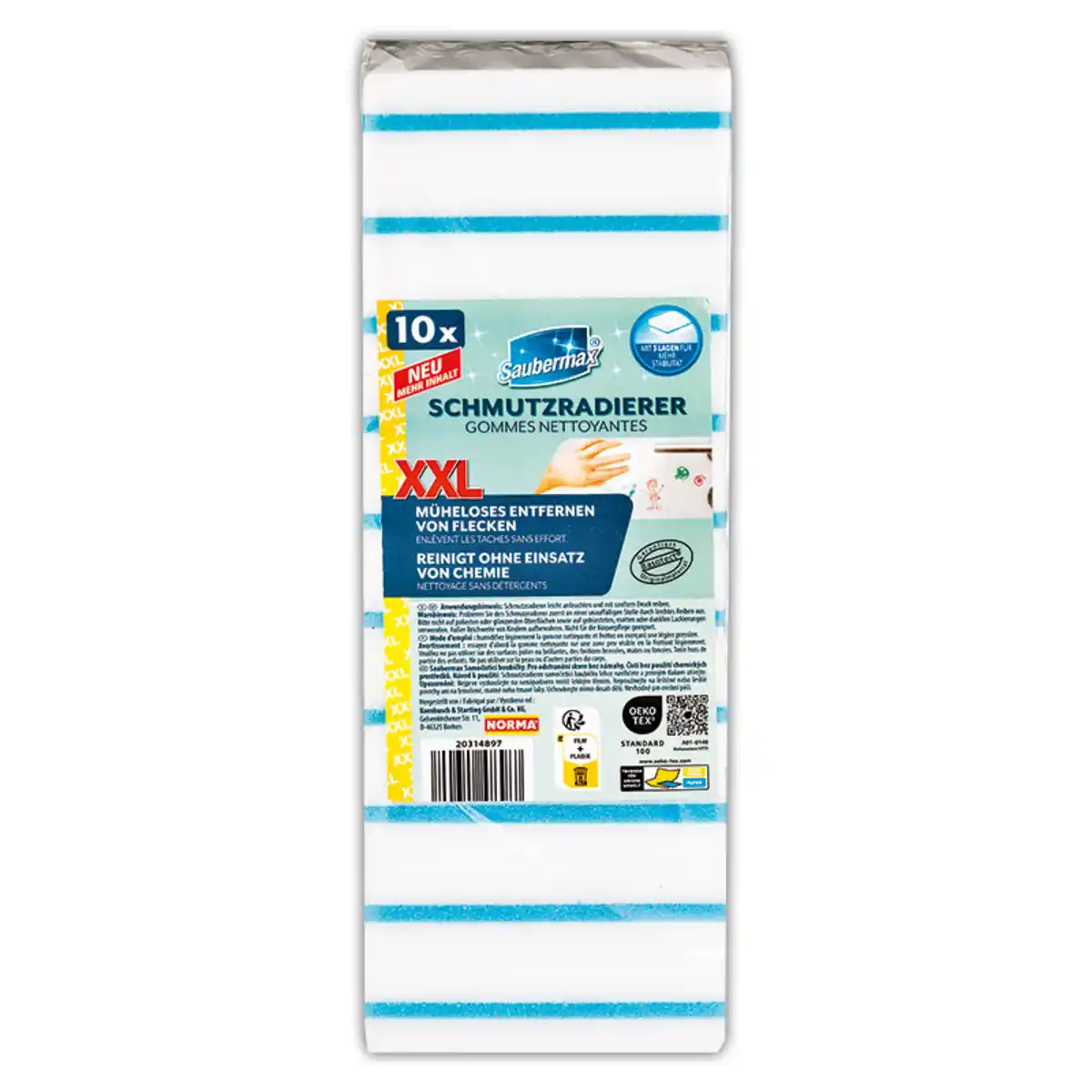 Bild 3 von Saubermax Schmutzradierer / Schwämme