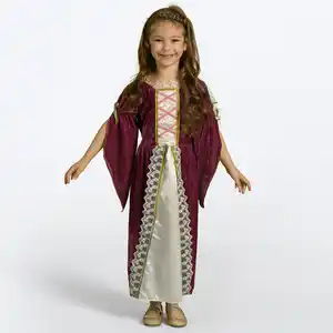 Kinderkostüm "Burgprinzessin", 2-teilig