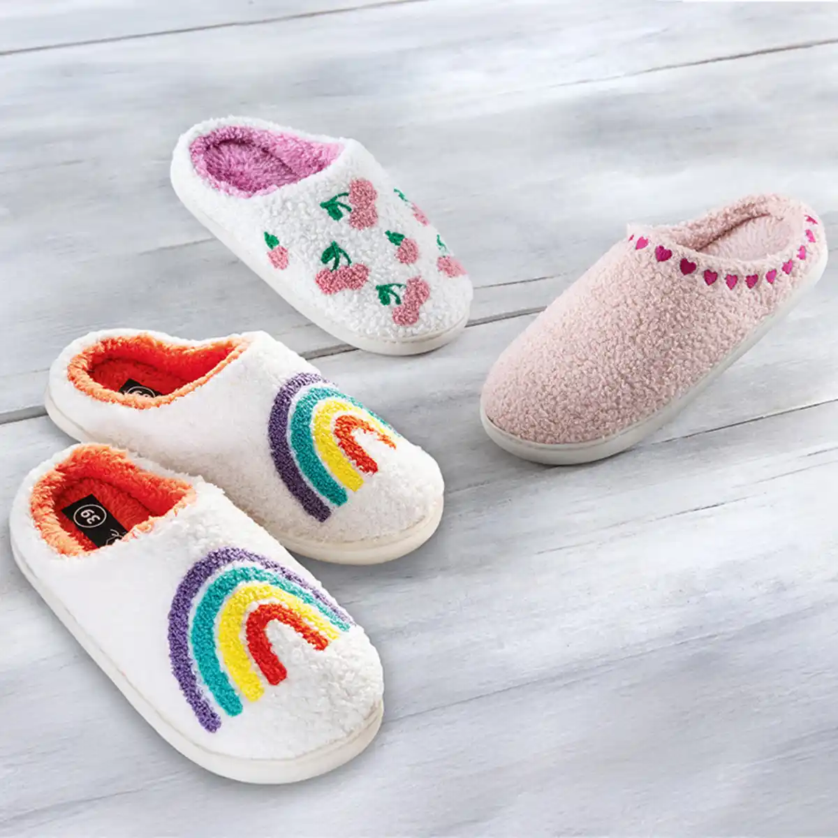 Bild 1 von Home by Zapato Hauspantoffel "Shearling Look"