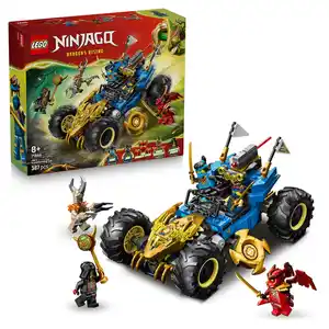 LEGO NINJAGO 71856 Jays Transformationsflitzer, Spielzeug ab 8 Jahren, 1 Stk