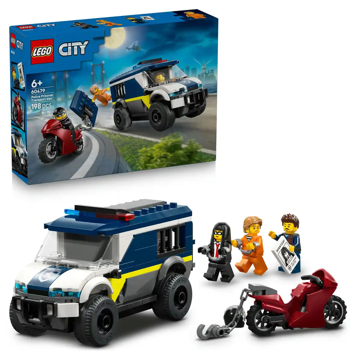 Bild 1 von LEGO City 60479 Gefangenentransporter, 1 Stk