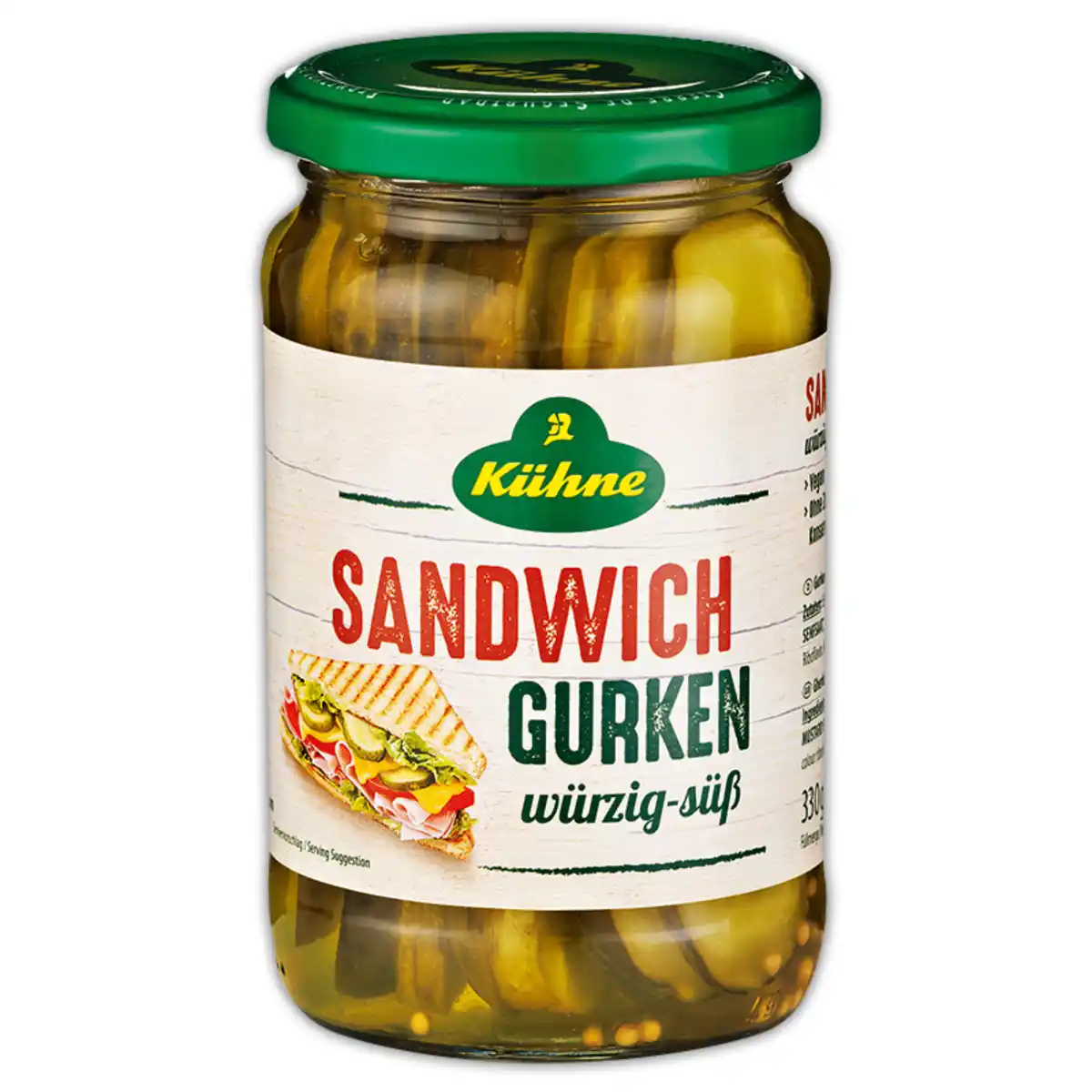 Bild 2 von Kühne Burger-/ Sandwich Gurken