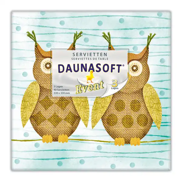 Bild 2 von Daunasoft Motivservietten