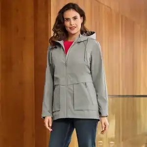 Damen-Jacke mit Kapuze