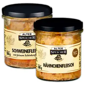 Alter Speicher Fleischspezialität im Glas