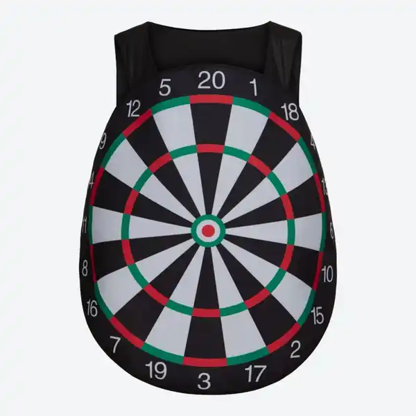 Bild 2 von Erwachsenen-Kostüm "Dartscheibe", 4-teilig