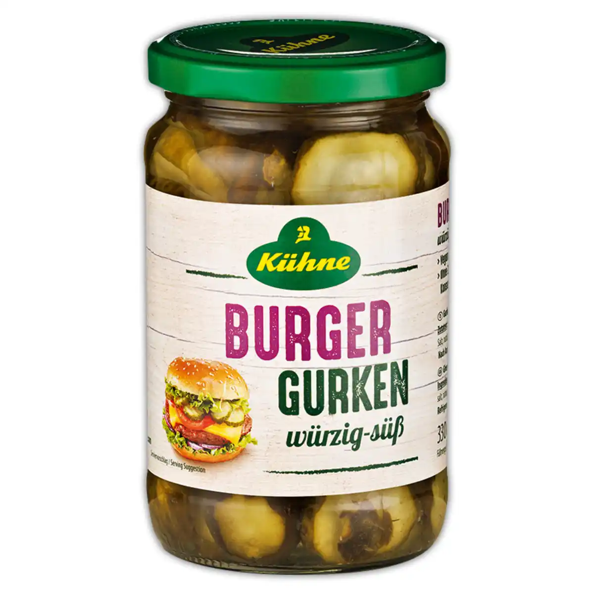 Bild 3 von Kühne Burger-/ Sandwich Gurken