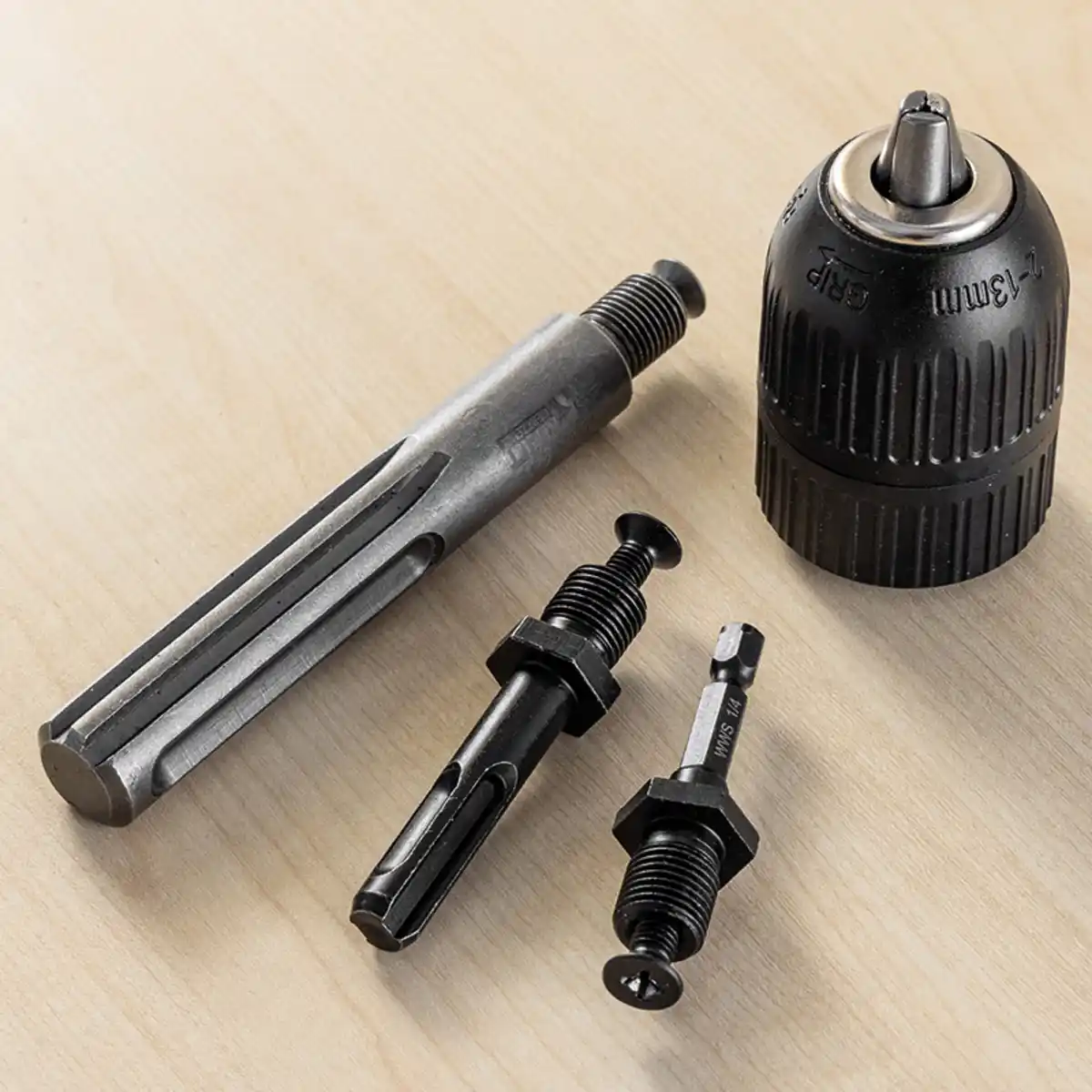 Bild 1 von Kraft Werkzeuge Schnellspannbohrfutter 2in1